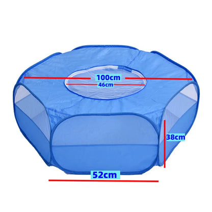 Portable Pet Fences Tent Outdoor Kennels Fence Houses for Dog Hamster Rabbit Guinea Pig Animal Cage for Hamster Pig Supply