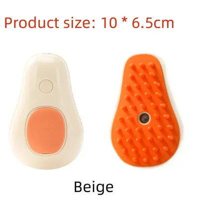 Cepillo de vapor eléctrico para gatos