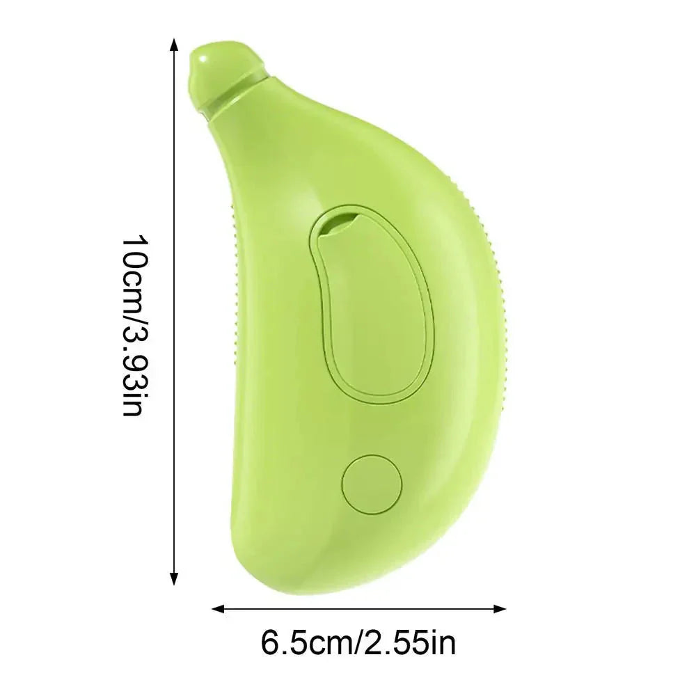 Cepillo de vapor eléctrico para gatos
