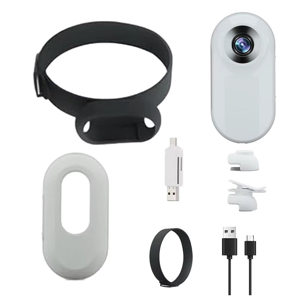 Dog Tracker Collar Hd 1080P Wireless Cat Camera Collars Sport/Action Camera with Video Records Wireless Collar Pet Supplies