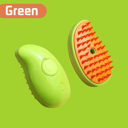Cepillo de vapor eléctrico para gatos
