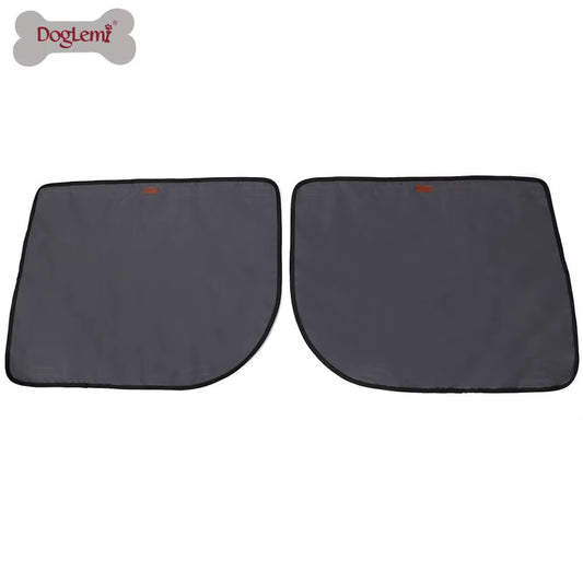 2Pcs/Pack Pet Dog Car Door Cover Protector Mat Waterproof 600D Oxford Cloth Protection Mats Non-Slip Scratch Guard for Pets Dog