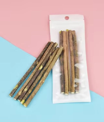 Hot Pure Natural Catnip Pet Cat Toy Safety Molar Toothpaste Branch Cleaning Teeth Cat Snacks Sticks Catnip Pet Supplies