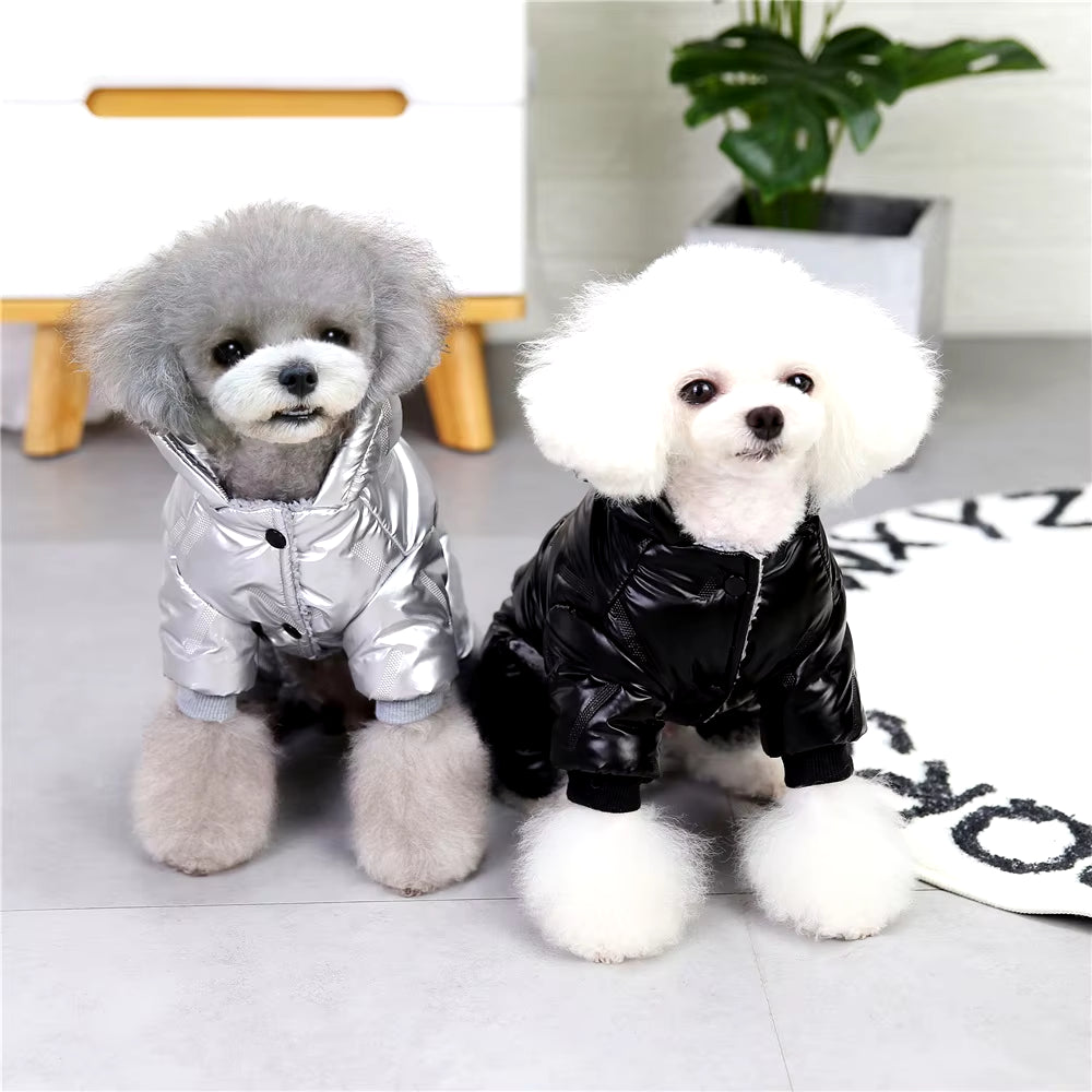 Pet Dog Clothing Winter Warm Clothes for Small Dogs Puppy Coat Thicken Clothes Waterproof Dogs Jacket Clothing Cotton Mascotas