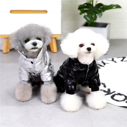 Pet Dog Clothing Winter Warm Clothes for Small Dogs Puppy Coat Thicken Clothes Waterproof Dogs Jacket Clothing Cotton Mascotas